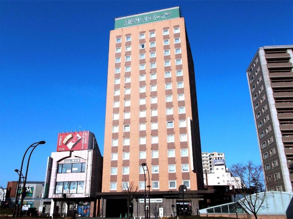 Hotel Route Inn Hirosaki Ekimae Bagian luar foto